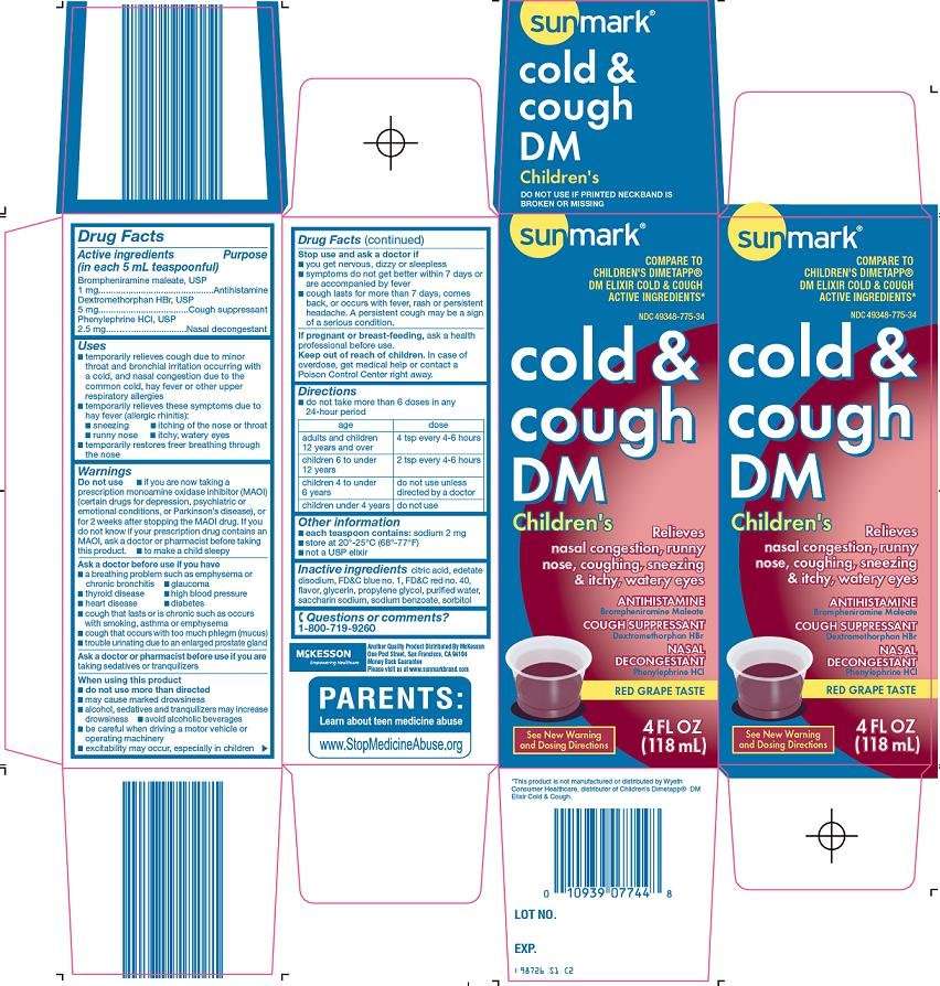 SUNMARK COLD AND COUGH DM
