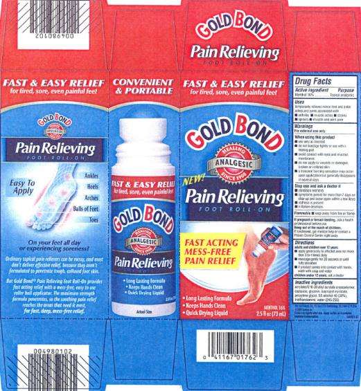 Gold Bond Pain Relieving Foot Roll On