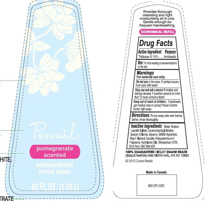 Prevail Pomegranate Scented Antibacterial Hand