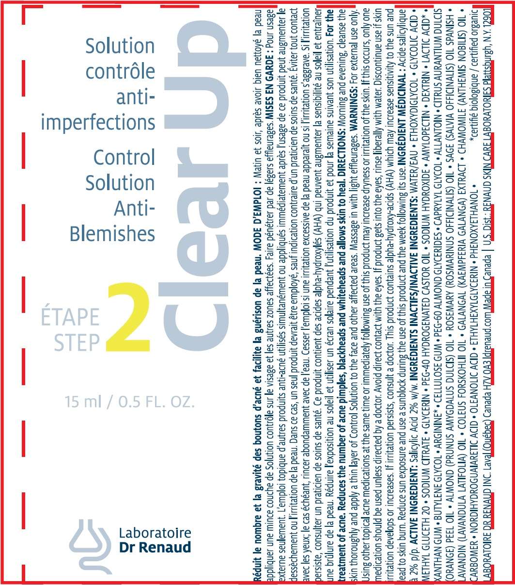 CLEAR UP Control Solution Anti-Blemiches
