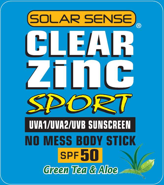 Solar Sense Clear Zinc Sport Body SPF 50