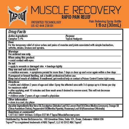 Tapout Muscle Recovery