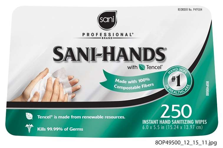 Sani Professional Brand Sani-Hands with Tencel