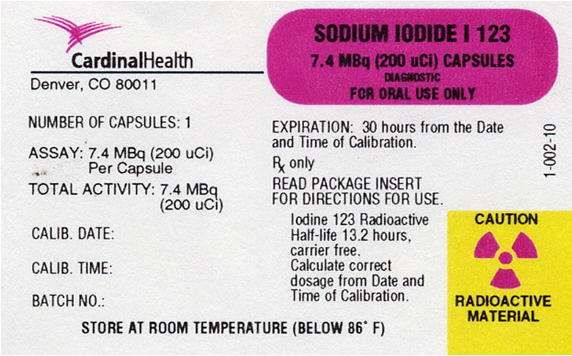 Sodium Iodide I 123