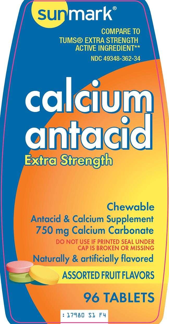 Sunmark Calcium antacid