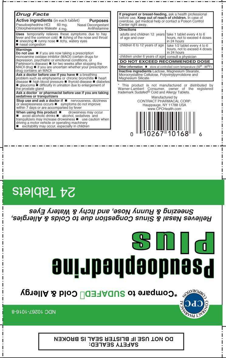 Pseudoephedrine Plus