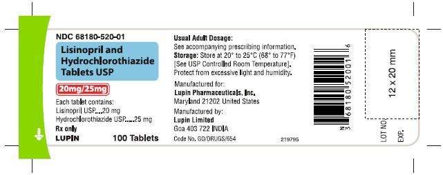 LISINOPRIL AND HYDROCHLOROTHIAZIDE