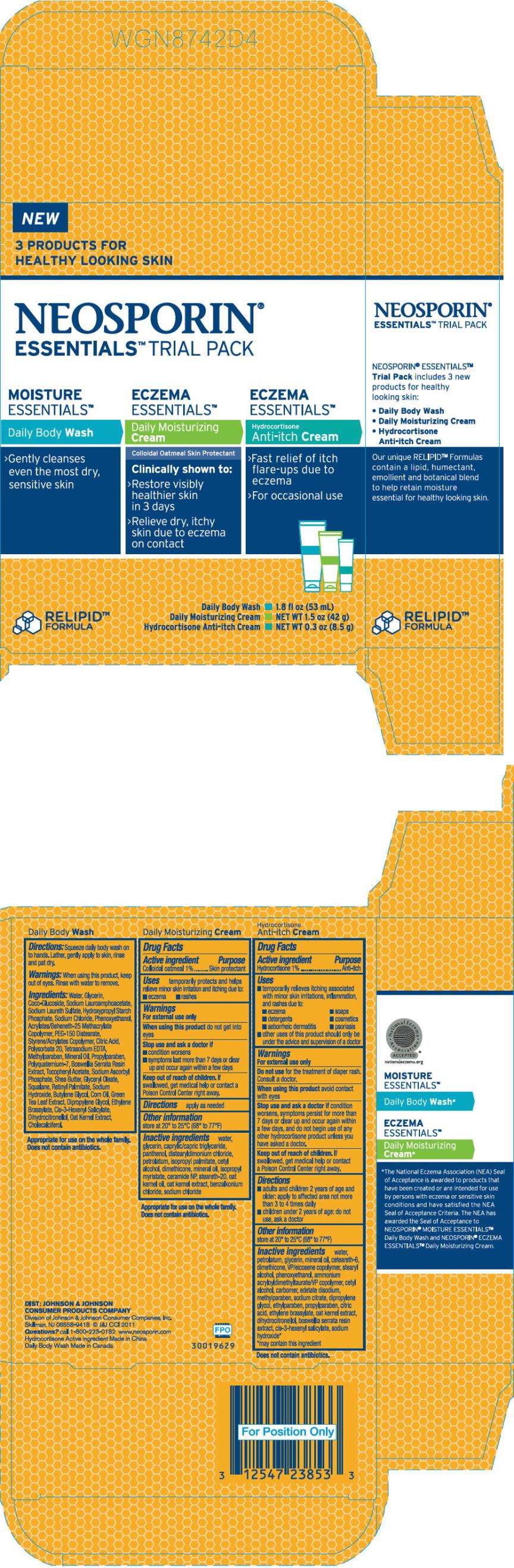 Neosporin Essentials Trial Pack