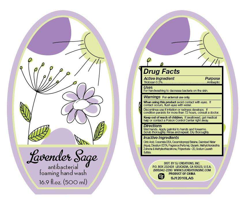 Lavender Sage Antibacterial Foaming Hand Wash