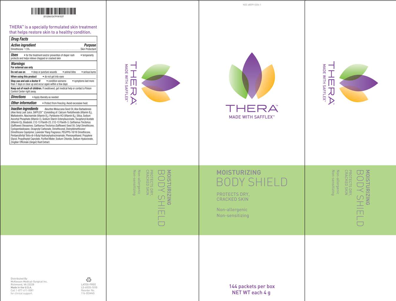 THERA Moisturizing Body Shield