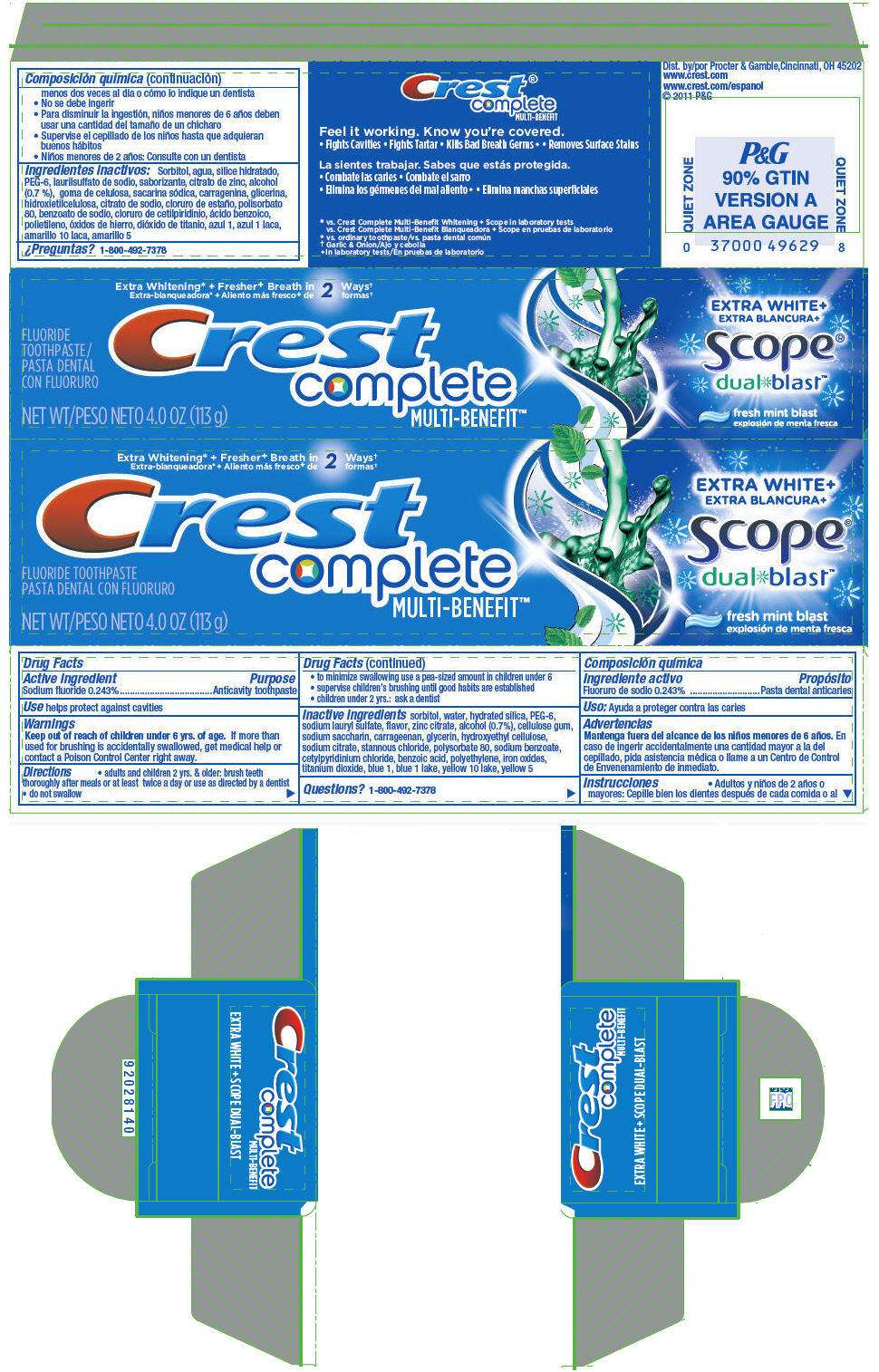 Crest Complete Multi-Benefit