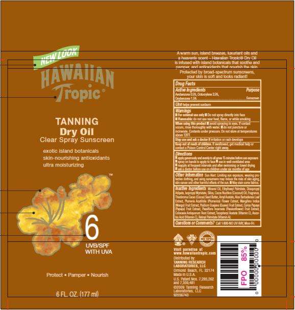 Hawaiian Tropic Tanning Dry SPF 6