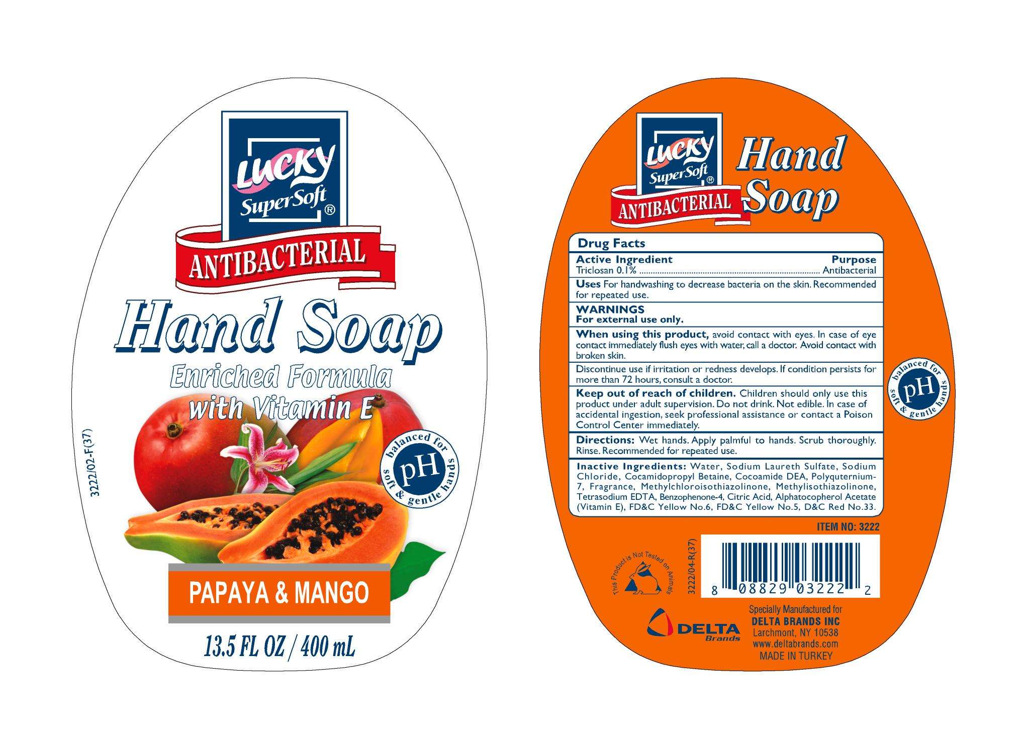 Lucky Antibacterial Hand Soap