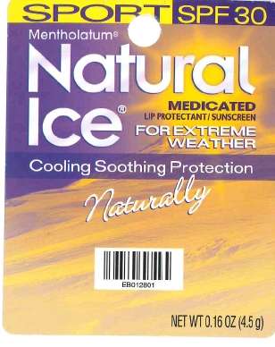 Mentholatum Natural Ice