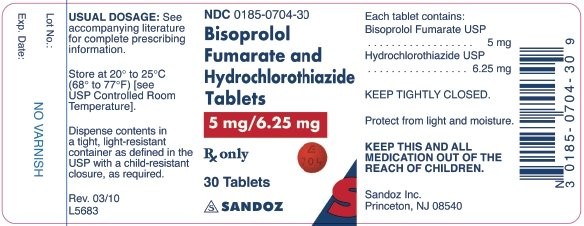 Bisoprolol Fumarate and Hydrochlorothiazide
