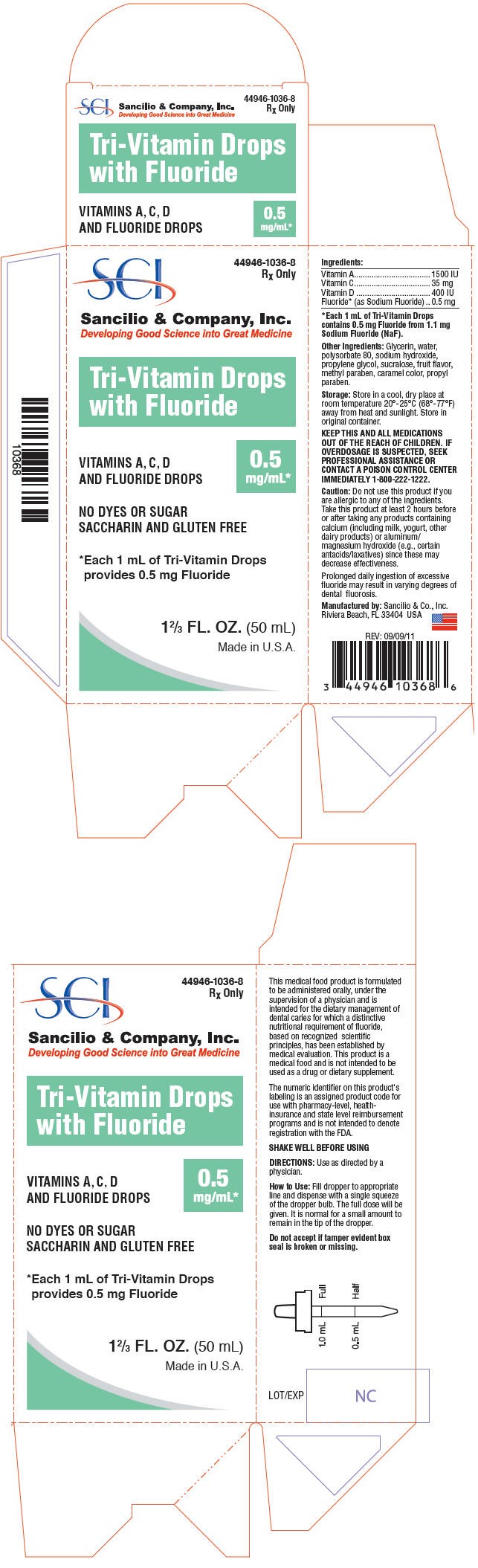 Tri-Vitamin with Fluoride