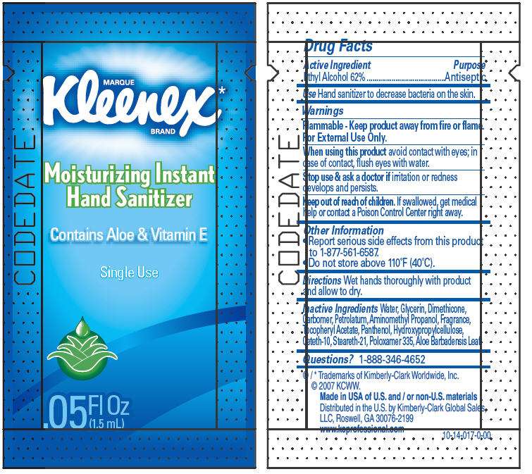 Kleenex Moisturizing Instant Hand Sanitizer