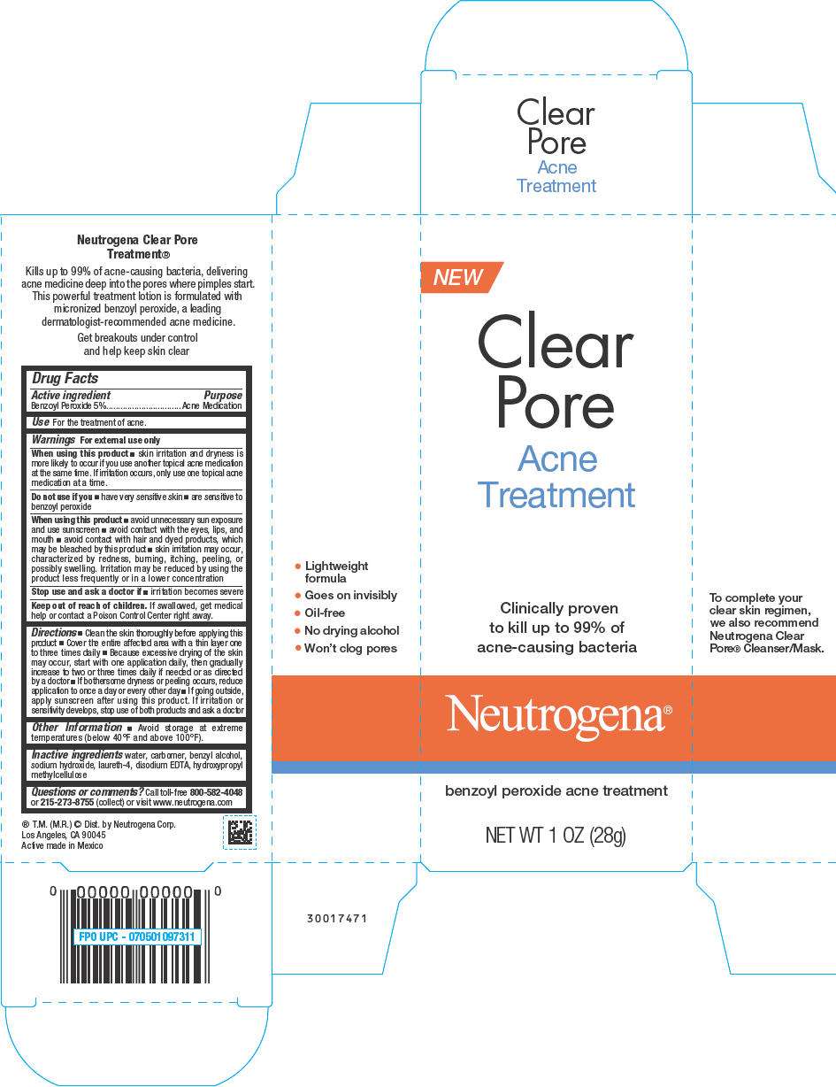 Neutrogena Clear Pore Acne Treatment