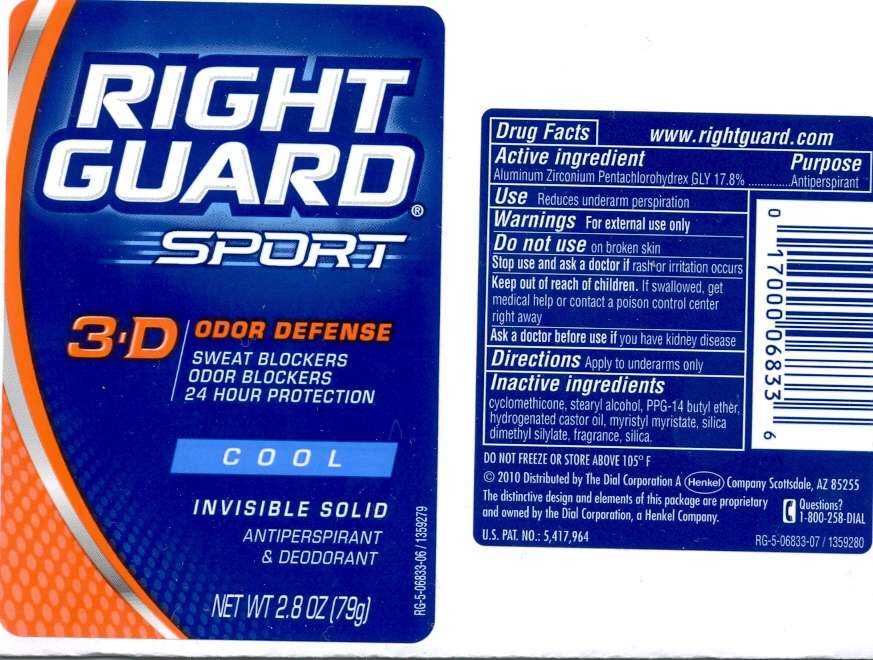RG Sport Inv.Solid Antiperspirant Deodorant Cool