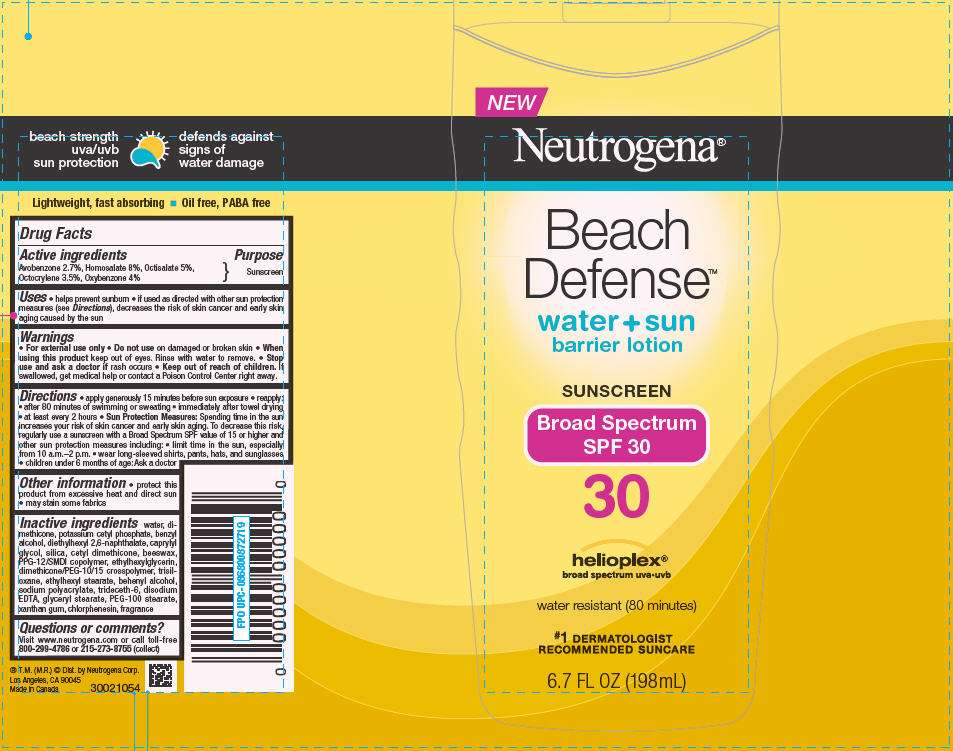 Neutrogena Beach Defense Water Plus Sun Barrier