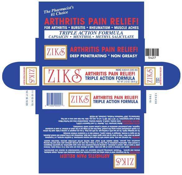 ZIKS ARTHRITIS PAIN RELIEF