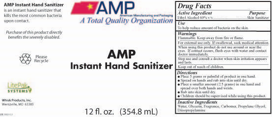 AMP Instant Hand Sanitizer
