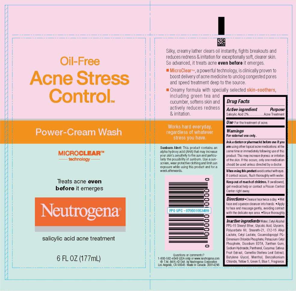 Neutrogena Oil Free Acne Stress Control