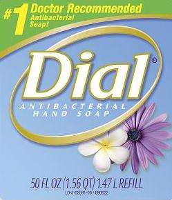 Dial Clear and Refresh Antibacterial Hand Soap