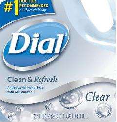 Dial Clear and Refresh Antibacterial Hand Soap