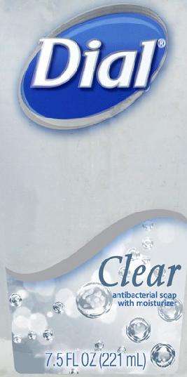 Dial Clear and Refresh Antibacterial Hand Soap