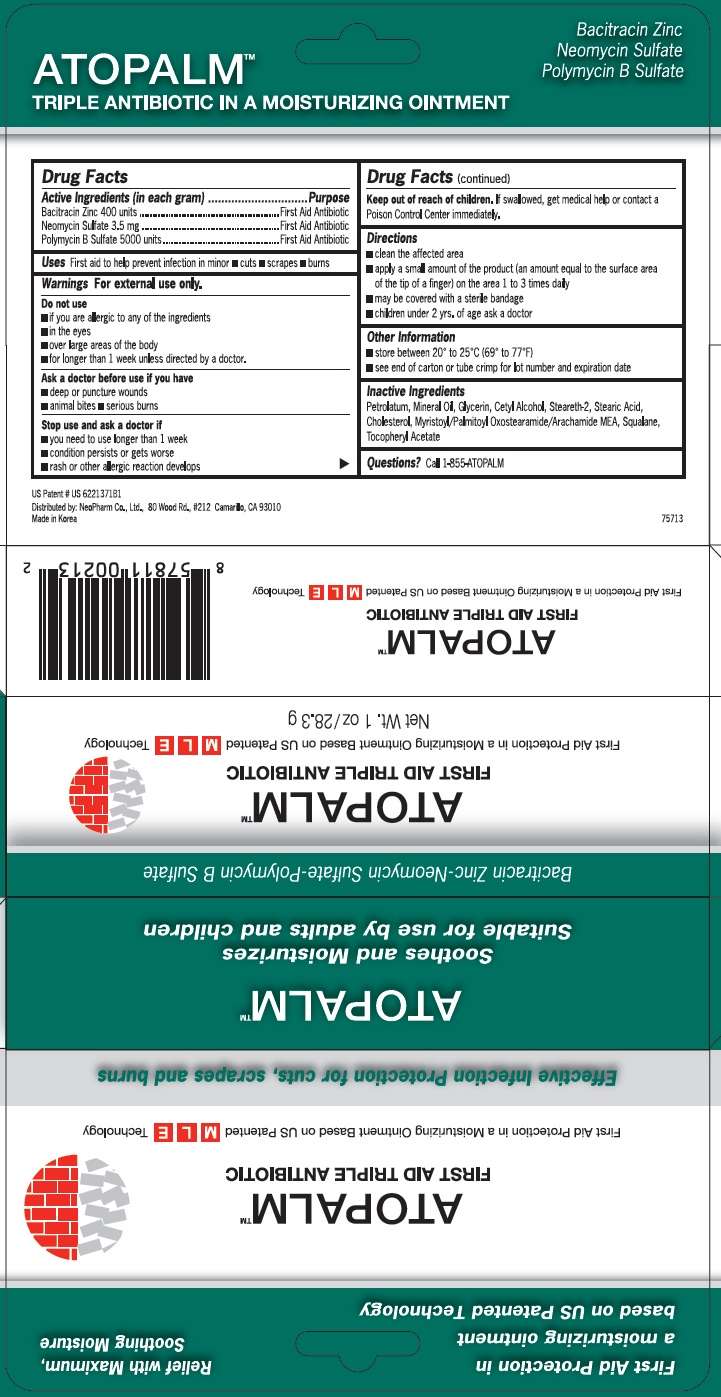 Atopalm First Aid Triple Antibiotic