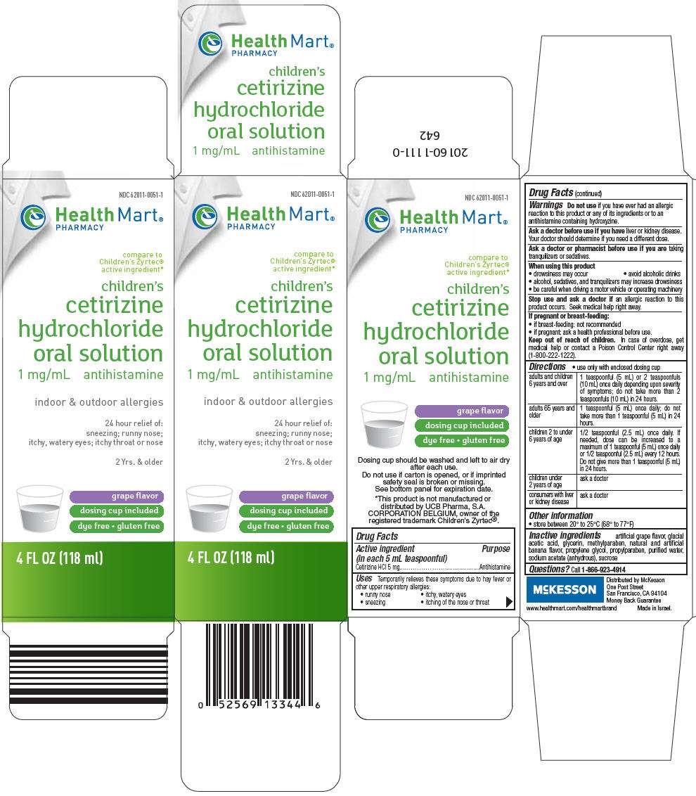 Health Mart Pharmacy Childrens Cetirizine Hydrochloride