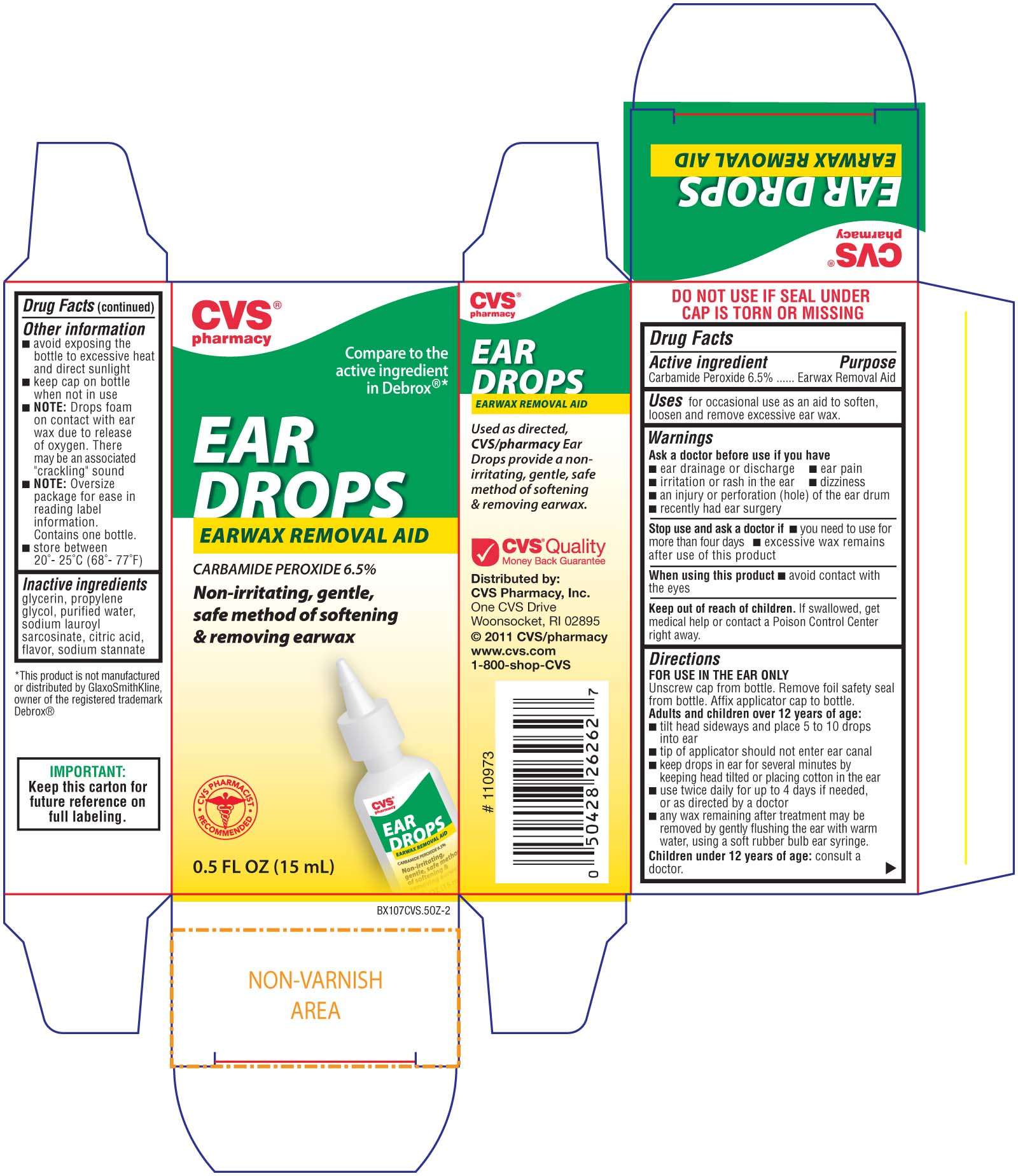 CVS Earwax Removal Aid