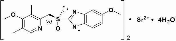 Esomeprazole strontium