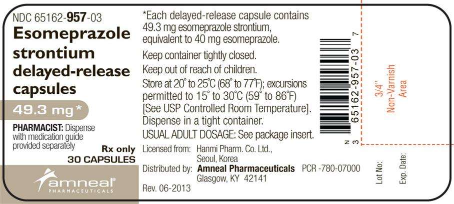 Esomeprazole strontium