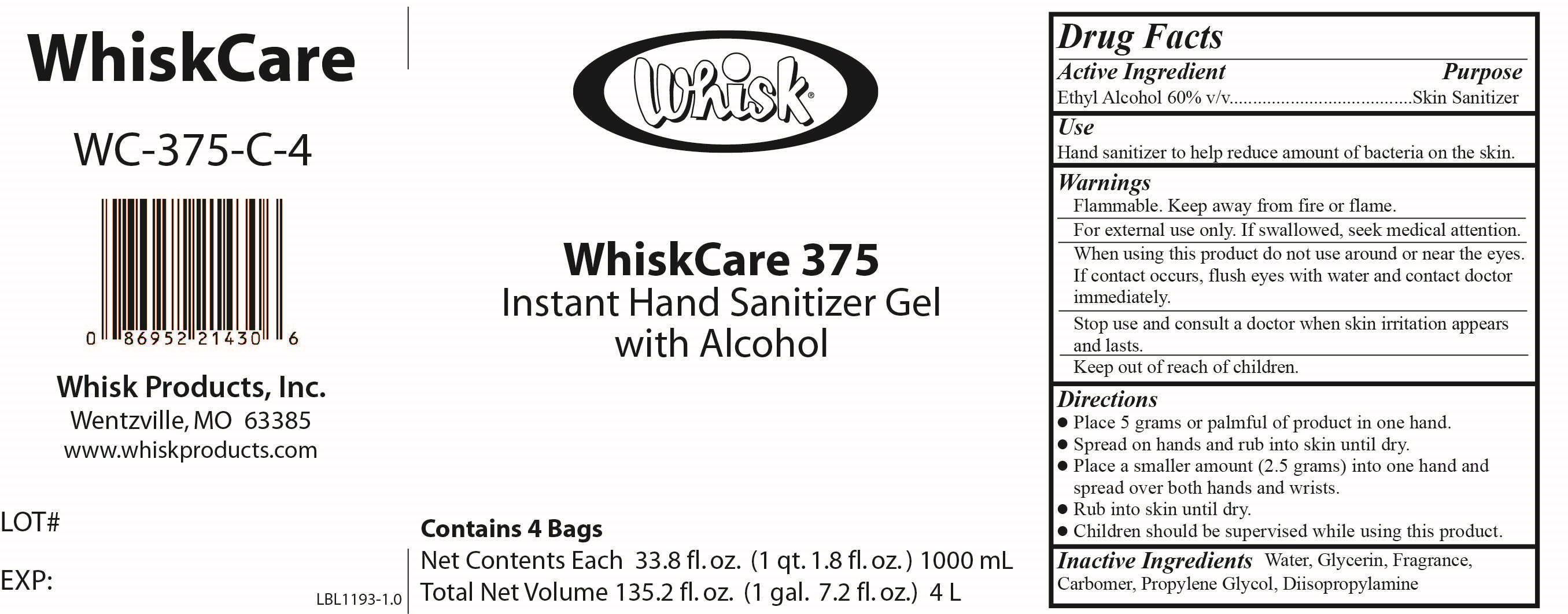 WhiskCare 375