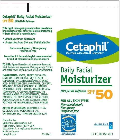 Cetaphil Daily Facial Moisturizer SPF 50