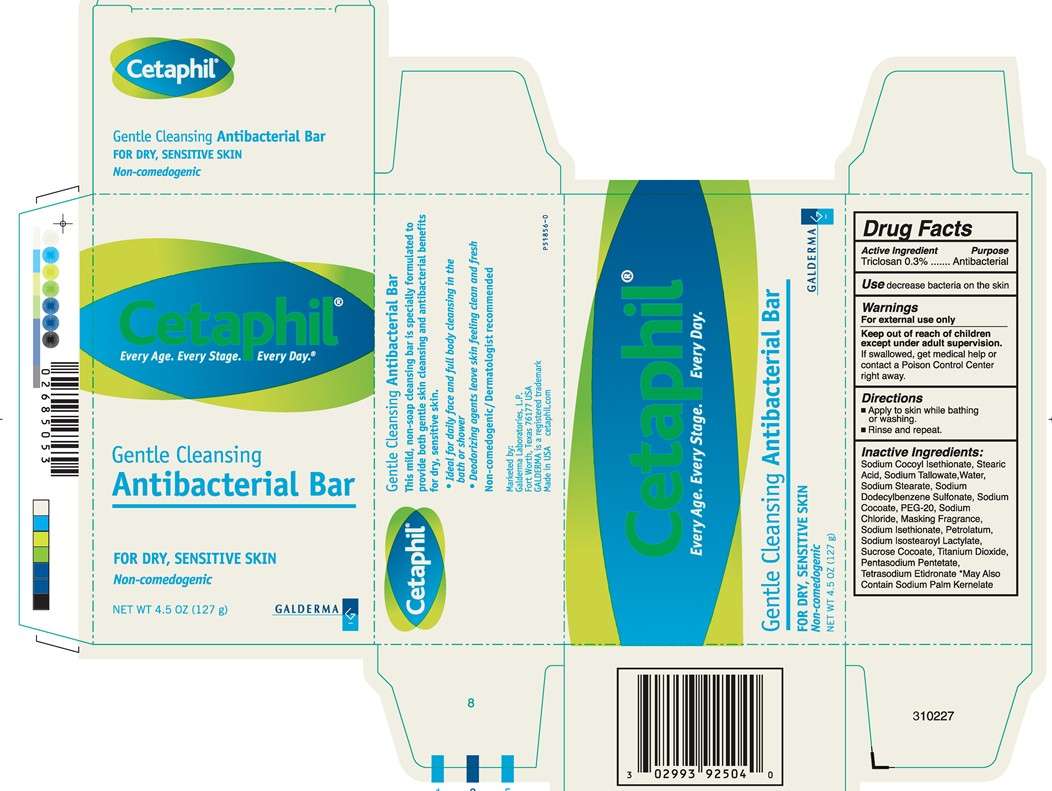 Cetaphil Gentle Cleansing Antibacterial Bar