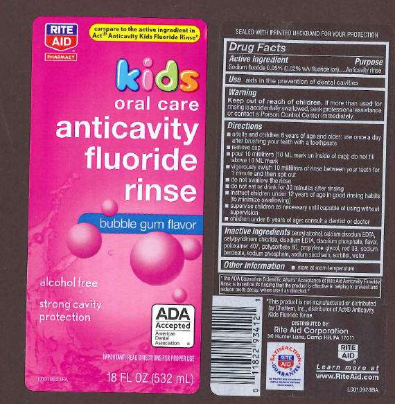 Anticavity Fluoride Rinse