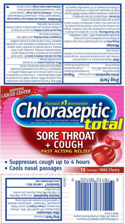 Chloraseptic Sore Throat Liquid Center