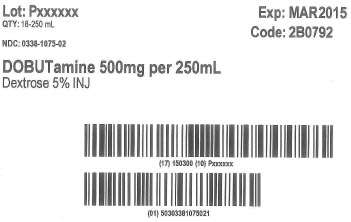 Dobutamine Hydrochloride in Dextrose
