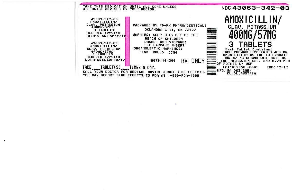 Amoxicillin and Clavulanate Potassium