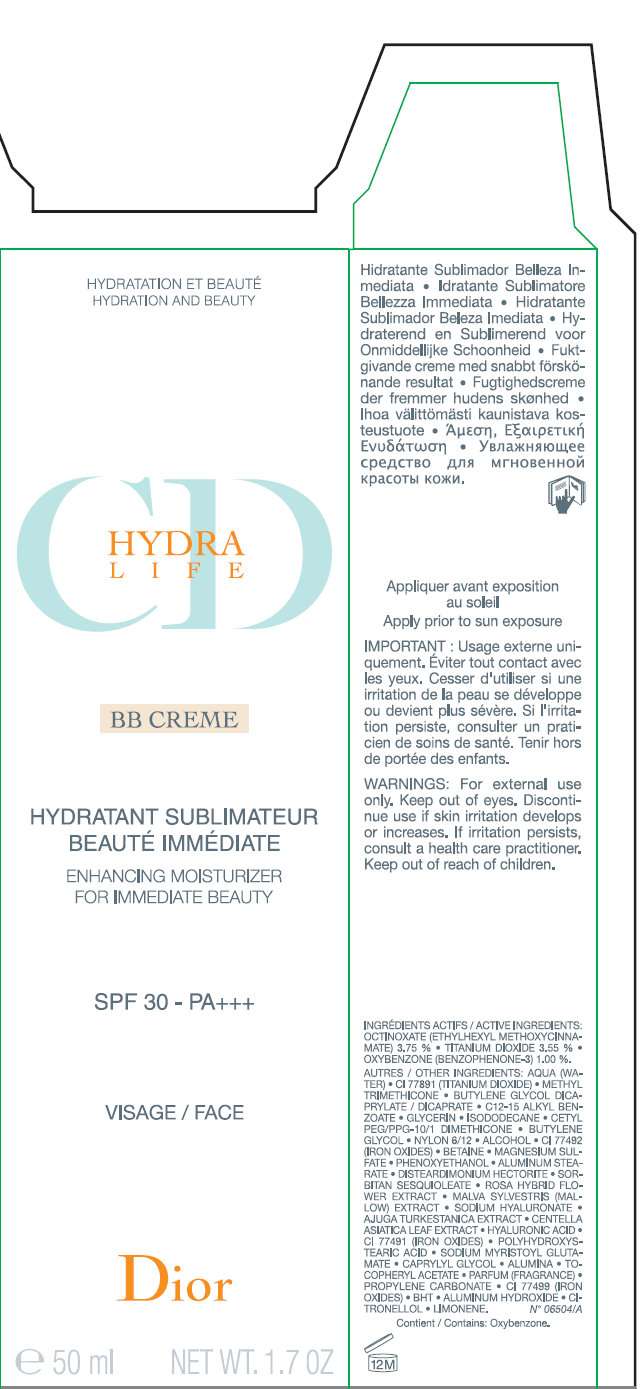 HYDRALIFE BB CREME Enhancing Moisturizer For Immediate Beauty SPF 30