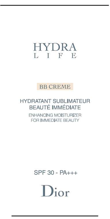 HYDRALIFE BB CREME Enhancing Moisturizer For Immediate Beauty SPF 30