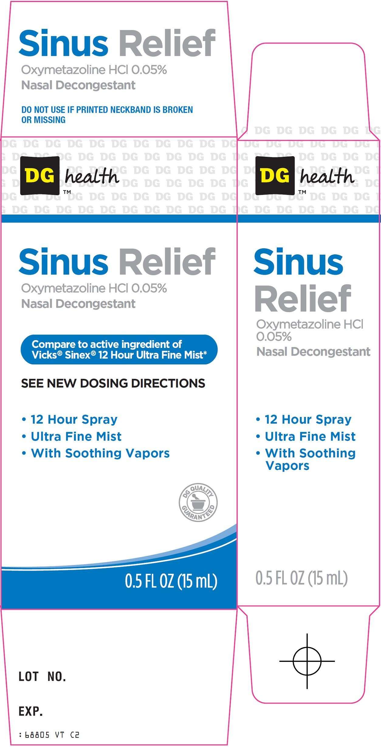 dg health sinus relief