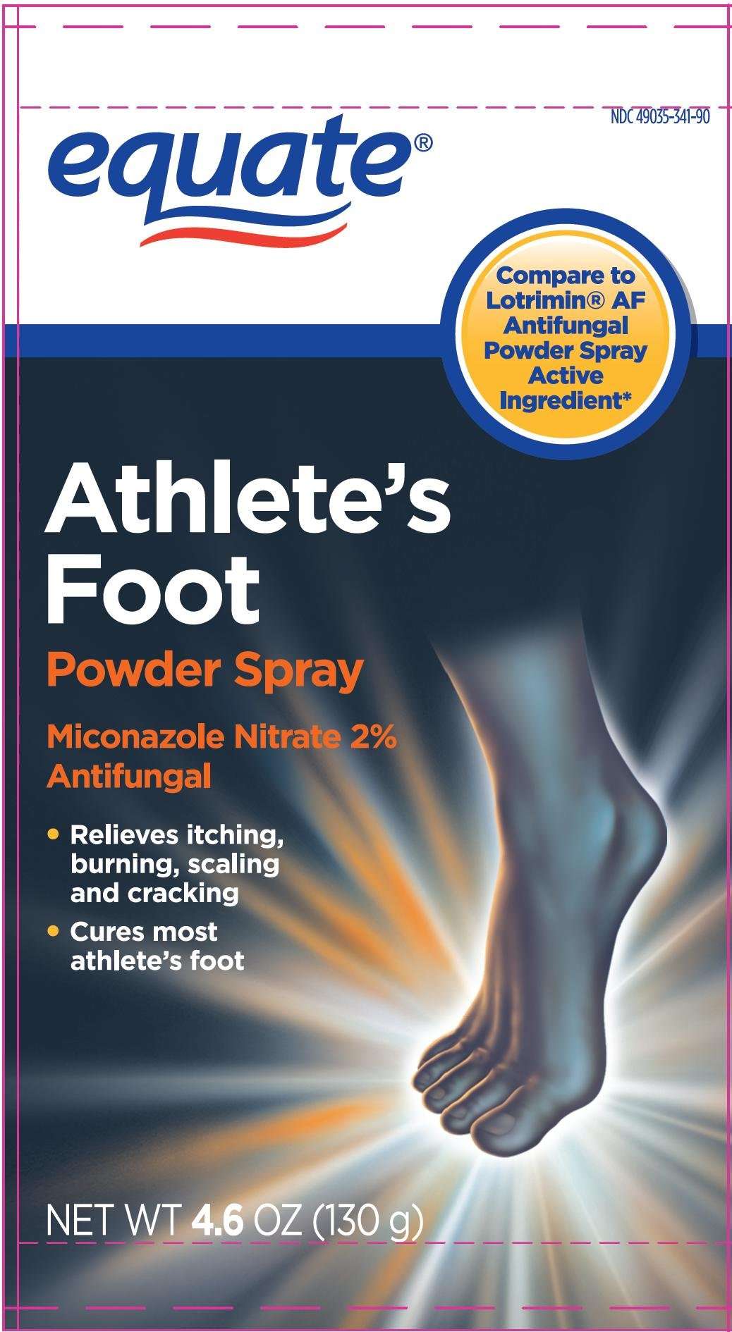 equate athletes foot