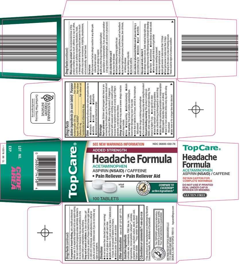 topcare headache formula