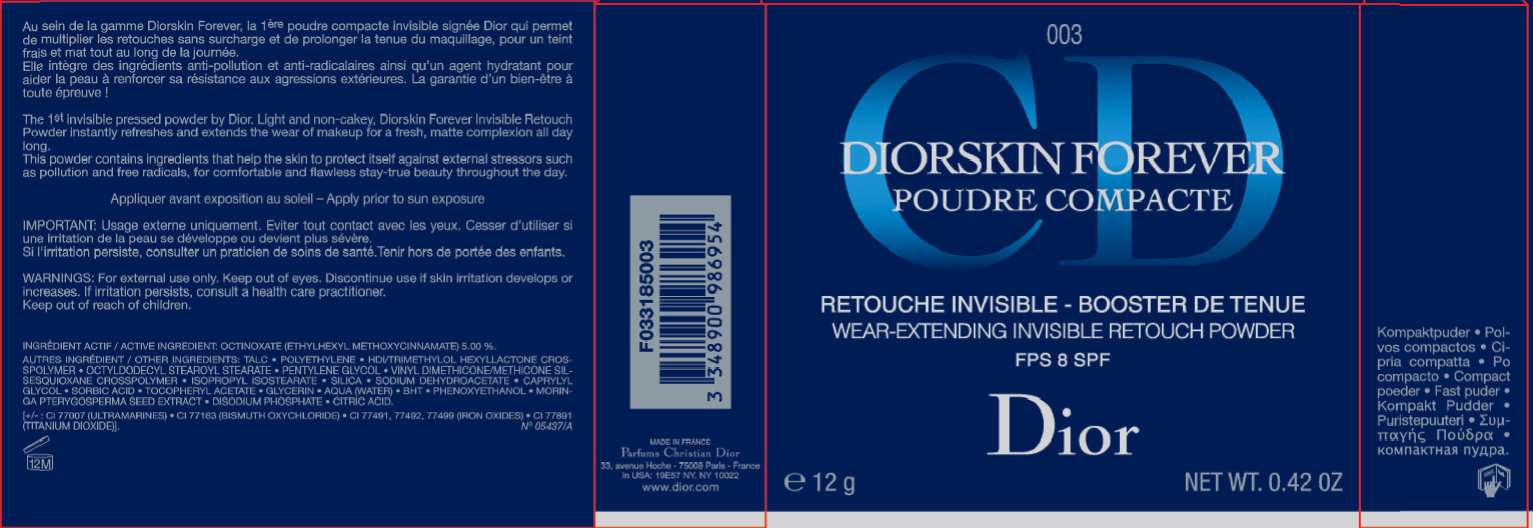 DiorSkin Forever Wear Extending Invisible Retouch SPF 8 - 003