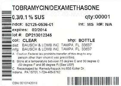Tobramycin and Dexamethasone