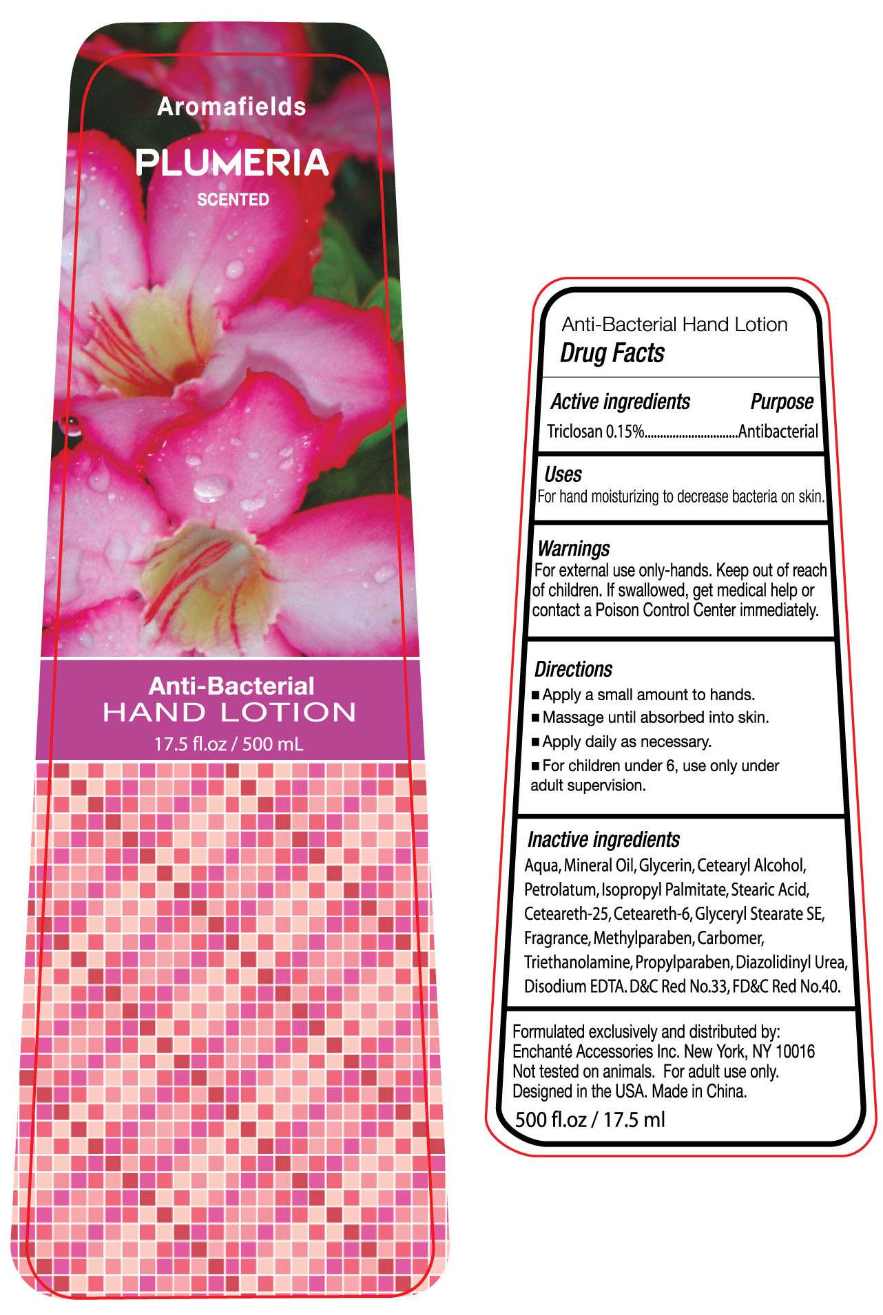 Aromafields Plumeria Scented Anti-Bacterial Hand